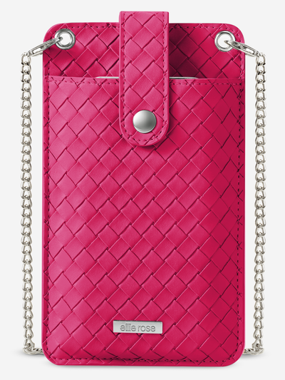 Crossbody Phone Bag (Hot Pink)