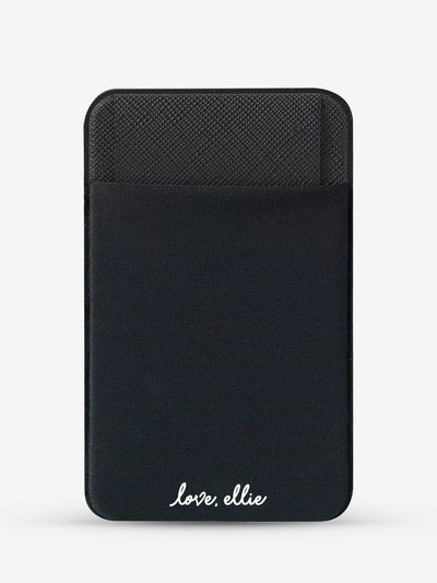 Stick-On Phone Pocket (Black)