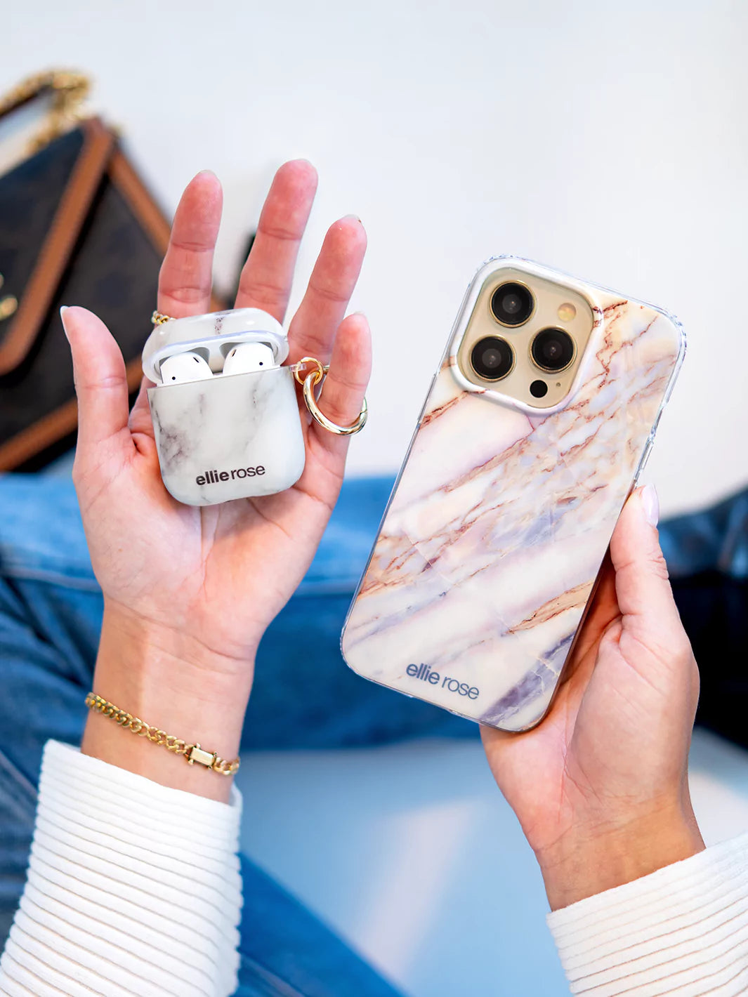 Ellie Los Angeles Ac-0003 Case for Airpods (Misty Marble) Ellie Los Angeles Ac-0003 Case for Airpods (Misty Marble)