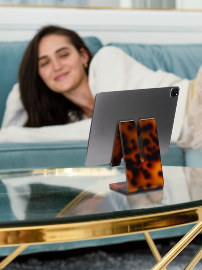 Tortoiseshell Phone and Tablet Stand