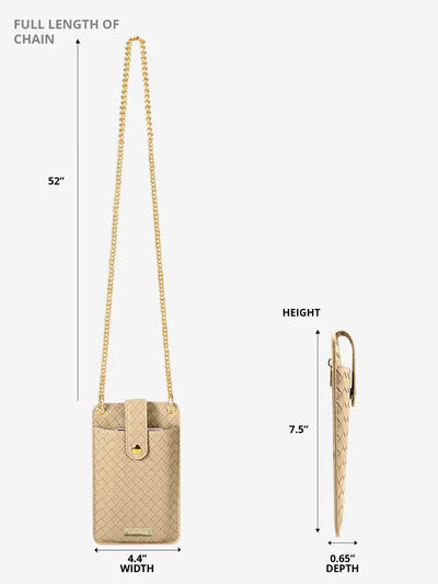 Crossbody Phone Bag - Natural