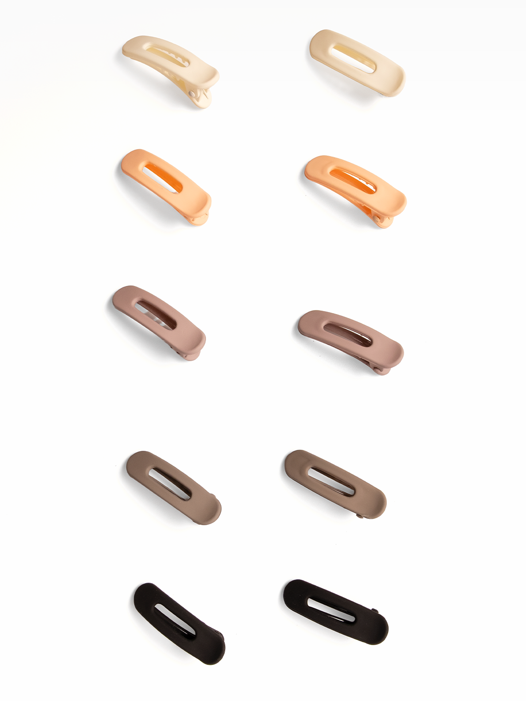Mini Flat Clips, Set of 10