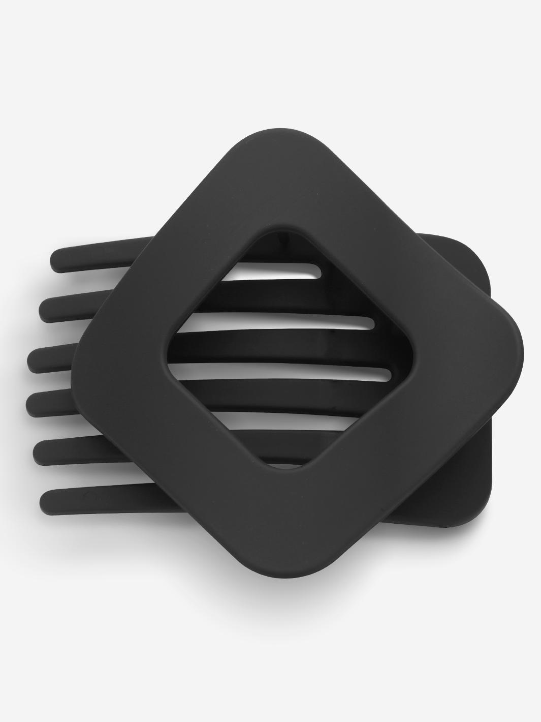 Flat-Lay Hair Clip - Matte Black