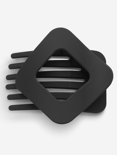 Flat-Lay Hair Clip - Matte Black