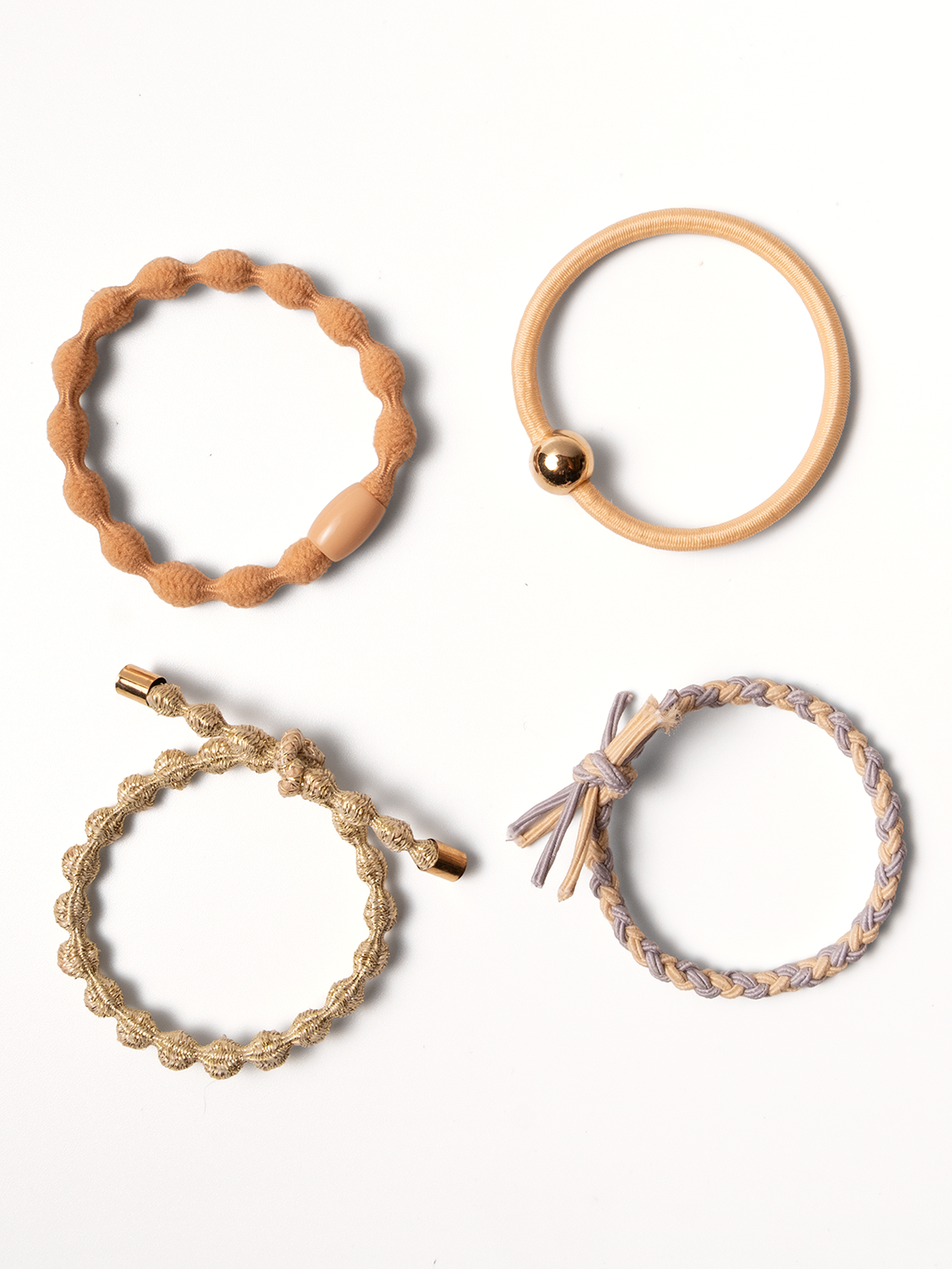 Elastics Multi-Pack, Set of 4, Neutral
