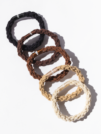 Braided Elastics - 5-Pack - Neutrals
