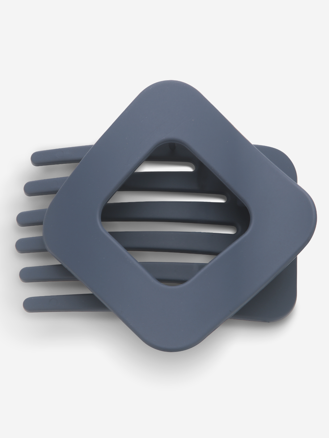 Flat-Lay Hair Clip - Matte Navy