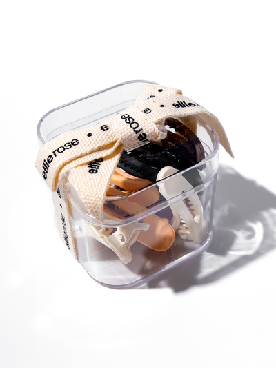 Mini Flat Clips, Set of 10