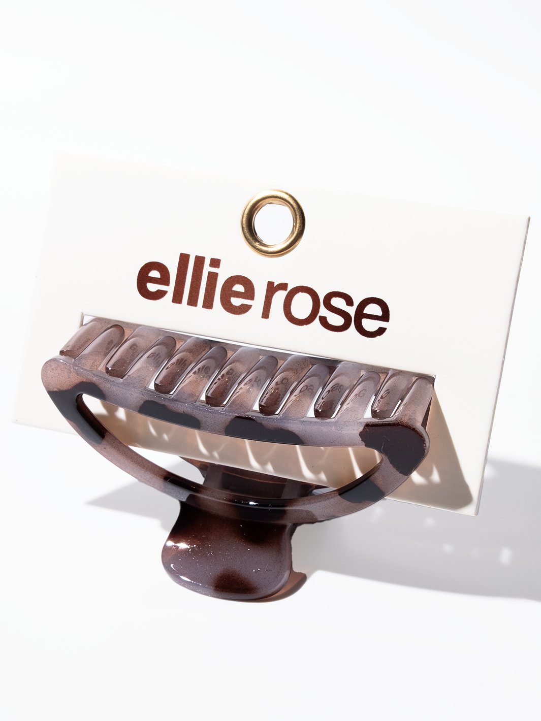Moon Clip - Glossy Mauve