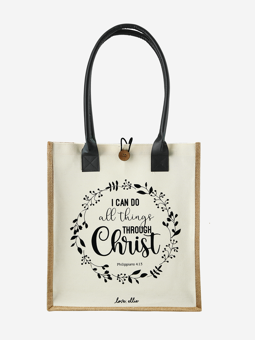 Market Tote Bag - I Can Do All Things Through Christ