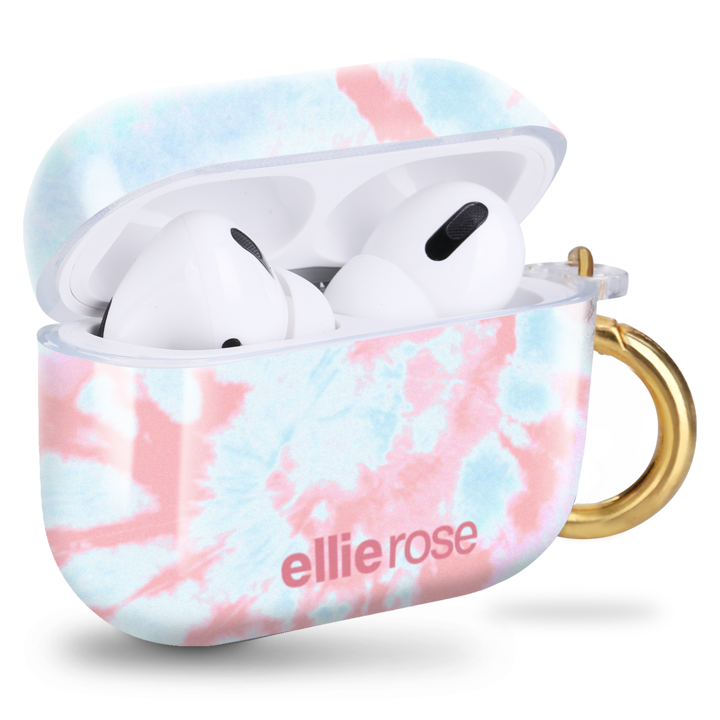 Pink and Blue Tie Dye Airpod Pro Case