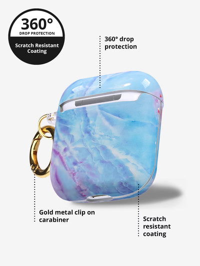 Mystic Journey airpods case with protection description