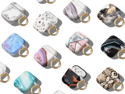 Desert Marble Airpods Case