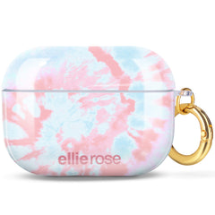 Pink and Blue Tie Dye Airpods Pro Case