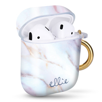 Side Desert Marble Airpods Case