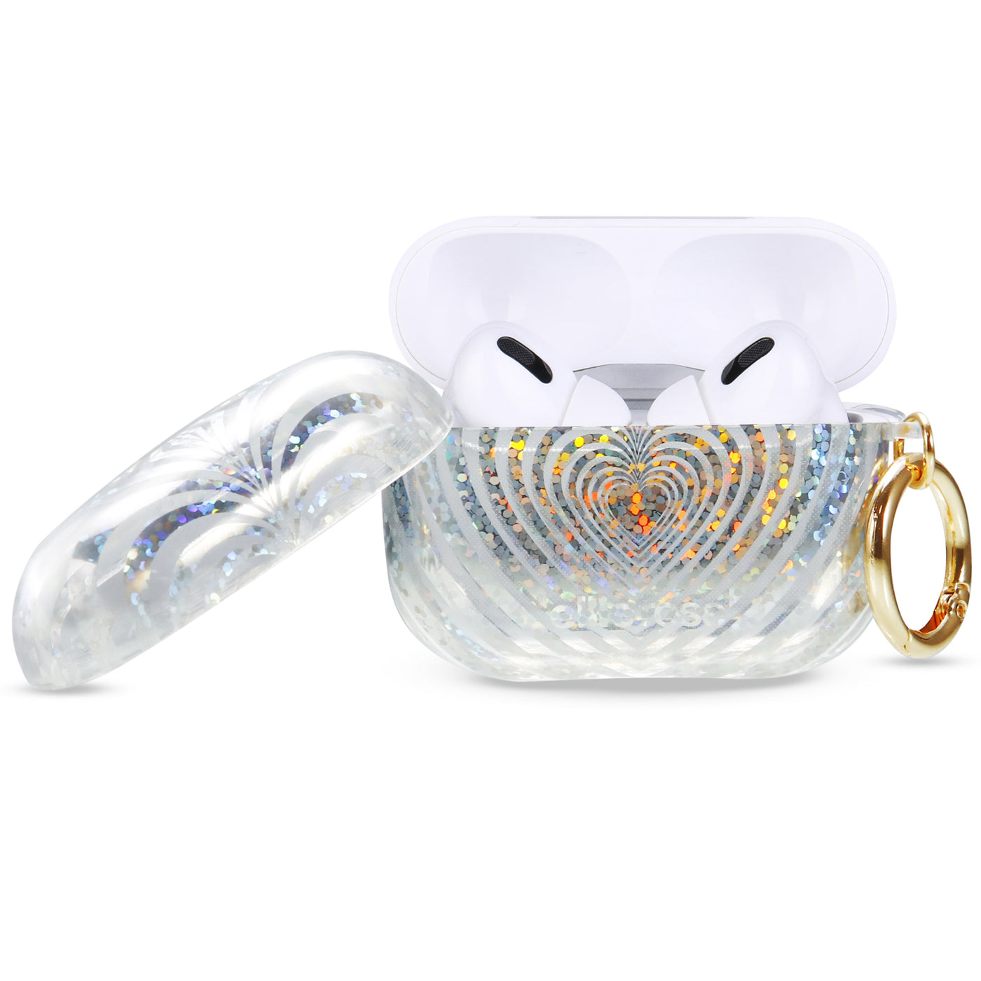 Two-piece design Endless Love AirPods Pro Case