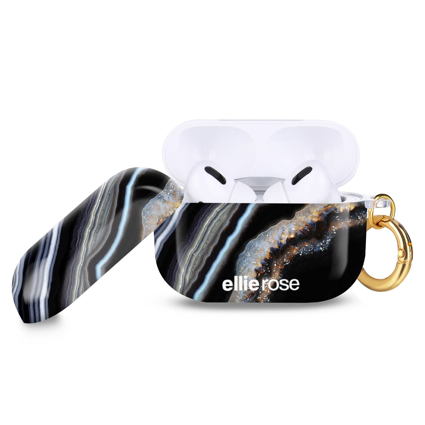 Two piece design Onyx Obsession Airpods Pro Case