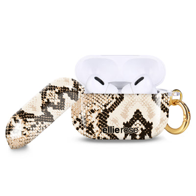 two piece design Snakeskin Airpods Pro Case