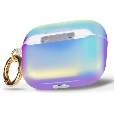 Aura Airpods Pro Protection Case With Gold Ring Hook Back